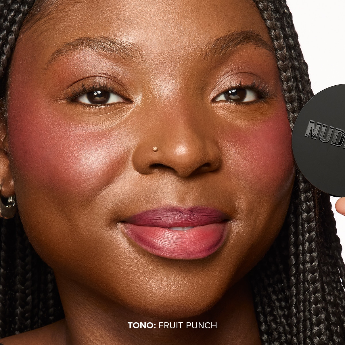 NUDESTIX STAX ALL OVER COLOR BLUSH BALM (RUBOR EN CREMA PARA ROSTRO)
